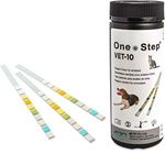 One Step Dog, Cat, Pet Urine Test Strips, pH, Infection, Diabetes, Vet Parameter Sticks, 100 Testing Strips