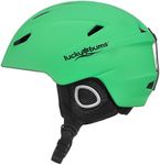 Lucky Bums powder series snow helmet, Green, Small