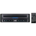 Power Acoustik PADVD-390 Black Multimedia Receiver for Car Radio (Black, MMCSD, 163 x 160 x 51 mm, JPG, MP3, DIVX, MP4)