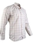 JACK PYKE Countryman Check Shirt Burgundy Medium