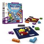 The Happy Puzzle Company - The Genius Square - Educational Brainstorming - Strategy Game and Skill Building - 6 Years + - 1 or 2 Players - Multilingual - SGHP 001