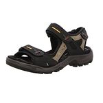 ECCO Shoes Men's Offroad Yucatan Sandal, Black Mole Black, 42 Medium EU (8-8.5 US)