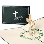 C10 Condolence pop up Card, Sympathy, Bereavement, Handmade, Laser Cut