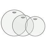 Remo PP-1190-BA Ambassador Clear Tom Drumhead Pack - 12", 13" & 16"