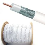 1000ft PLENUM COMMSCOPE 2275V DUAL-SHIELD RG6 COAXIAL CABLE 3Ghz 75 Ohm UL ETL COMMERCIAL REGULATION REQUIREMENT ANTI-STATIC NON-TOXIC SMOKELESS FIRE RETARDANT PVC JACKET CERTIFIED CABLE COAX CABLE