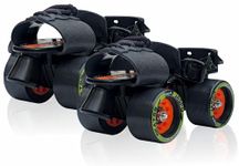 jaspo Insane Adjustable Roller Blade Skates Suitable For Age Group (6-14 Years, Unisex, Speed_Wheel, Orange)