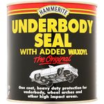 AMK® Hammerite Underbody Seal With Waxoyl Black Car Underseal 1L Under Body Rust Corosion Protection