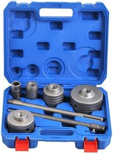 9PCS Concrete Hole Saw Set,Tungsten Steel SDS Plus Shank Masonry Wall Hole Opening Drill Bits for Brick, Concrete, Cement Stone