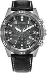 Citizen Mens Brycen BL5558-15H Eco-Drive Super Titanium Gray Dial Watch