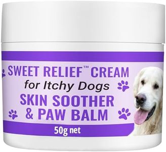Biteback Products - Soothing Dog Paw Balm, Itchy Dog Skin Cream for Dogs - Antiseptic Pocket Sized Pot Formula for Dogs, Compact for Easy Carry - Soothes Paws and Skin, Ideal for Pet Care - 50g