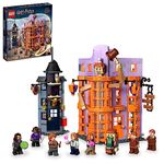 LEGO® Harry Potter™ Diagon Alley™: Weasleys’ Wizard Wheezes™ Amazon Exclusive 76422 (834 Pieces)