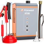 FOXWELL ST101 EVAP Smoke Machine Leak Tester | Shop Series Tool | Vacuum Intake Exhaust Fuel System Leak Detector | Automotive Smoke Machine for All DC 12V Vehicles