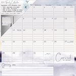 2024 Mindfulness by Stephanie Ryan Magnetic Family Calendar