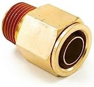 1/2" Male NPT to 3/4" PTC Brass Air Line Push to Connect Pneumatic Fitting