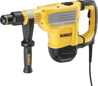 DEWALT 1.350 Watt SDS-max Kombihammer D25614K (10,5 Joule, max. 45mm Bohr-Ø in Beton, mit Anti-Rotations-Funktion UTC, Drehstopp für mittelschwere Meißelarbeiten, inkl. Zweithandgriff & Koffer)