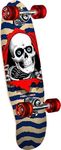 Powell Peralta Micro Mini Ripper Crusier Complete Skateboard - Natural/Blue 7.5" x 24"