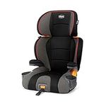 Chicco KidFit 2-in-1 Belt-Positioning Booster Car Seat, Backless and High Back Booster Seat, for Children Aged 4 Years and up and 40-100 lbs. - Atmosphere/Black