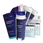 AQUANEXO 21 Parameters, 125 + 20 Drinking Water Test Strips + 2 x Coliform Bacteria Test, pH Test Strips, Water Tester Drinking Water, Water Hardness Measure, Drinking Water Hardness Test Strips