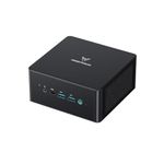 MINISFORUM UM890 Pro Mini PC Barebone with AMD Ryzen 9 8945HS (up to 5.2GHz) Mini Computers Mini Desktop Quad Display HDMI/DP1.4/USB-C, AMD Radeon 780M/Dual LAN 2.5G