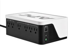 APC UPS Battery Backup, 500VA Backup Battery with 4 Outlets, Type C USB Charging, BE500G3 Back-UPS