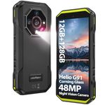 Ulefone Armor X32 Rugged Phone Android 15 12GB + 128GB/2TB, MTK G91 48MP + 20MP Night Vision, 5.65" Corning Glass Screen 5500mAh IP68/IP69K Waterproof Smartphone Unlocked Dual SIM NFC- Green