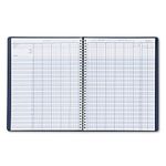 House of Doolittle Academic Series Class Record Book with a Blue Leatherette Cover, 8 ½ x 11-Inches HOD51407