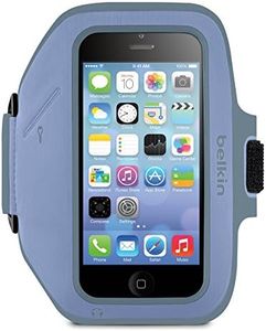 Belkin Sport-Fit Plus Armband for iPhone 5 / 5S / 5c / SE (Pale Blue)