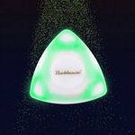 KIIDAS Luminous Guitar Pick - LED Light Up Guitar Accessories - Cool Glow in the Dark Effect - Perfect Guitar Picks for Any Player (Triangle Green)