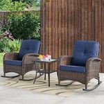 Belord Outdoor Rocking Chairs Set o