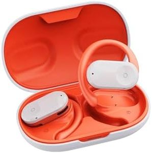 Audífonos deportivos inalámbricos Bluetooth para correr, gimnasio, auriculares inalámbricos de conducción ósea de aire, Bluetooth 5.3 con ganchos para las orejas, auriculares impermeables de