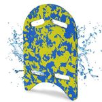 PANFIKH Swimming Kickboard - Durable Eva Foam Float for Aquatic Exercise - Non-Toxic Material - Beginner to Expert Level - Size 44x33x3 inches