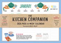 The Kitchen Companion Page-A-Week Calendar 2024: It's Magnetic! Perfect for the Fridge, Wall or Desk