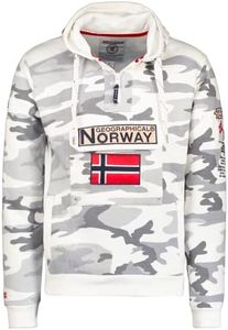 Geographical Norway Gymclass - Sudadera con Capucha para Hombre