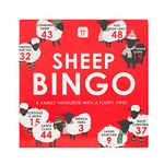 Talking Tables Christmas Themed Bingo with Novelty Sheep Design | Fun Xmas Version of Traditional Family Game For Kids, Adults, Gifts for Him or Her, Stocking Filler,Gold