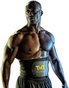 TNT Pro Series Waist Trimmer Belt for Women & Men for Weight Loss - Slimming & Sweat Belt - Neoprene Yellow