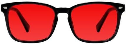 TIJN Blue Light Blocking Glasses for Women Men Premuim Frame Square Nerd Eyeglasses Anti Blue Ray Computer Screen Glasses