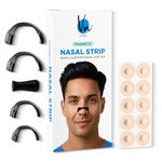 Vn care Magnetic Universal Nasal Strips | Breathing Nasal Strip | Anti Snoring Nose Clip | Skin Safe Sleep Nasal Strips | Nasal Dilators For Breathing | Snore Stopper | Snoring Stopper For Men | Breathing Nasal Strip Starter Kit