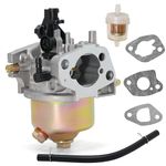 Hoypeyfiy Carburetor Kit Replacement for Mountfield RS100 Engine HP164 HP414 SP164 SP414 RS100 Lawnmower Engine Parts Carb with Gasket and Fuel Filter