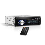 Sound Storm Laboratories SDC26B Car Stereo - Single Din, Bluetooth Audio and Hands-Free Calling, Built-in Microphone, MP3 Player, CD, USB Port, AUX Input, AM/FM Radio Receiver, Wireless Remote Control