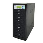 Optodisc 1 to 7 24X Burner M-Disc Support CD DVD Duplicator - Standalone Copier Duplication Tower OPTO-S7T-DVD-BK