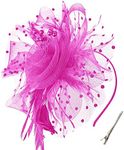 QDC Fascinators Hat for Women Tea P