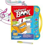 Sanghariyat® Intelligence Book Sound Book for Children, English Letters & Words Learning Book, Fun Educational Toys. Activities with Numbers, Shapes Learning Book for Toddlers(E-Book)(Multicolor)