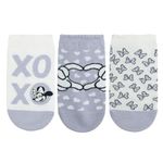 BALENZIA X Disney Mickey & Minnie Socks | Lowcut Ankle Socks for Women | Cotton & Spandex Printed Socks | Pack of 3