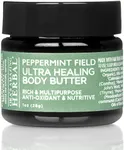 Ultra Healing Body Butter, Intensive Moisturizer For Dry Skin, Spearmint & Bergamot Essential Oil, Ora’s Amazing Herbal, 1 oz, Peppermint Field Scent