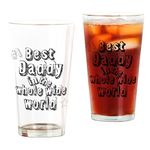 CafePress Best Daddy Pint Glass, 16 oz. Drinking Glass