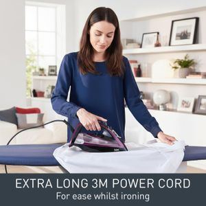 Tefal Ultimate Pure Steam Iron – Powerful Anti-Scale, Purple