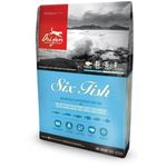 Orijen Six Fish Dry Dog Food, Grain Free and Chicken Free Dog Food, Fresh Or Raw Ingredients, 6 Kg,All Life Stages
