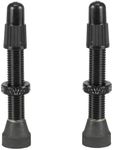 Venzo Mountain Bike Bicycle Tubeless No Tube Tire Presta Universal Valve Stems Pair of 2 Valves - Choices - 35mm