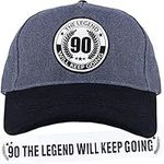 90th Birthday Gifts for Men,90th Birthday Hat,90th Birthday Decorations,90th Birthday Hats for Men,90 Years Old Hat,