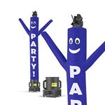 LookOurWay Party! Air Dancers Inflatable Tube Man Complete Set with 1/4 HP Sky Dancer Blower, 6-Feet